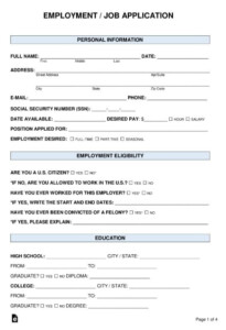 Costco Job Application Form Pdf JobApplicationForms Net