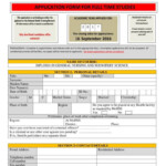 7 Training Application Form Templates PDF Free Premium Templates