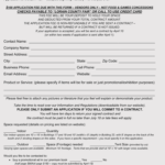 9 Printable Blank Vendor Registration Form Templates for Word PDF