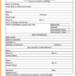 Customer Information Form Template Unique Customer Information Form