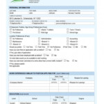 Download Child Care Employment Application Template TemplateLab