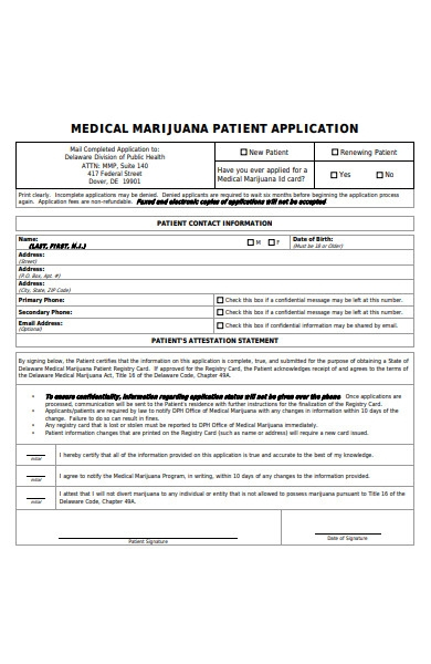 FREE 30 Medical Application Forms In PDF MS Word doc