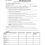 FREE 7 Resignation Clearance Forms In PDF