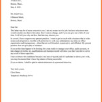 Free Sample Of Work Application Letter Template Work Application