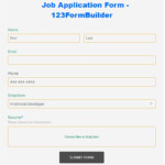 How To Create A Job Application Form Online 123FormBuilder Blog