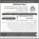 National College Of Arts Lahore Free Courses 2016 December Application