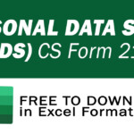 Personal Data Sheet PDS CS Form 212 Free Download DepEd Click