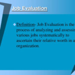 PPT Job Evaluation PowerPoint Presentation Free Download ID 4429364