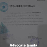 Unmarried Certificate In Pakistan Adv Jamila