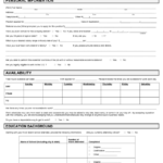 2020 Job Application Form Fillable Printable PDF Forms Handypdf