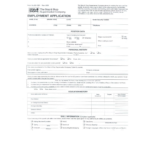 2022 Supermarket And Grocery Job Application Form Fillable Printable