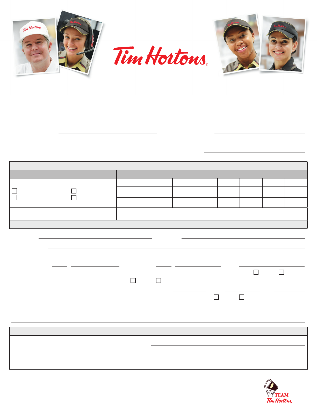 42 HQ Photos Tim Hortons Application Tim Hortons Employment