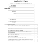67 Printable Job Application Form Free To Edit Download Print