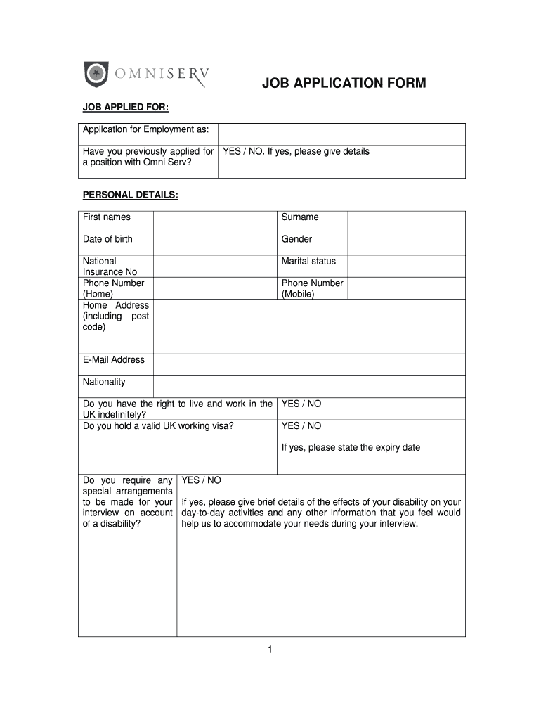 Airport Job Vacancy Online Application Form Fill Online Printable