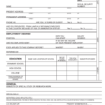 Application For Employment Fill Out Sign Online DocHub