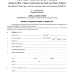 Application Form PDF United Nations Office For Outer Space Affairs