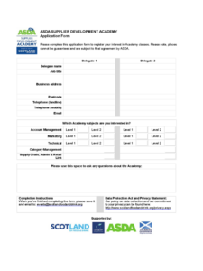 ASDA Job Application Job Form Edit Fill Sign Online Handypdf ...