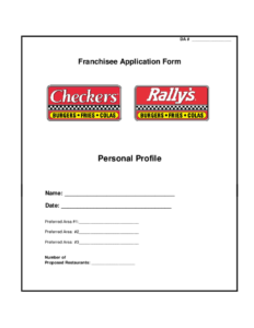 Checkers Printable Job Application Form - JobApplicationForms.net