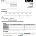 Bojangles Job Application Form Free Job Application Form