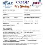 Co op Application