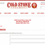 Cold Stone Job Application Form Pdf 2023 Applicationforms