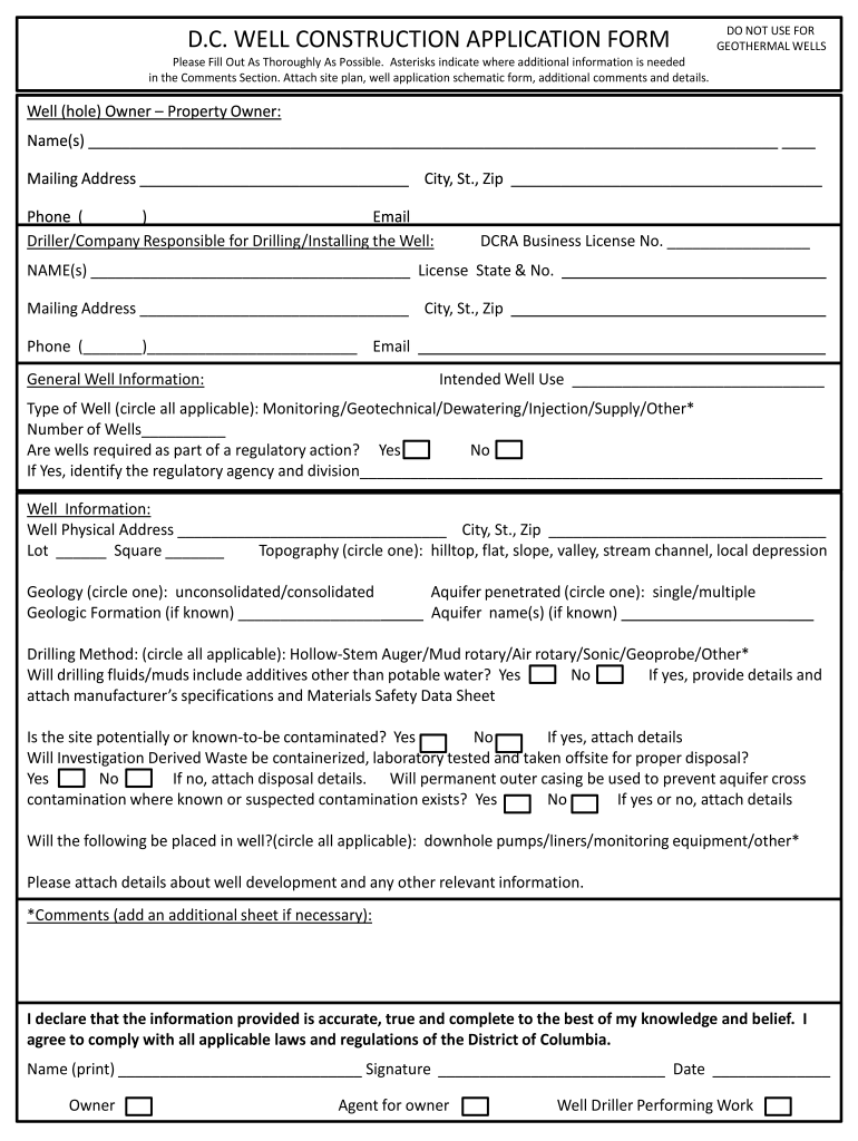 Construction Application Form Fill Out And Sign Printable PDF