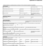 Employment Application Online 27 Basic Employment Application