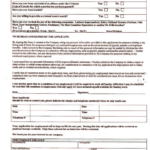 Free Printable Home Depot Job Application Form Page 6 Printable