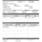 Free Printable Spanish Job Application Form Pdf Printable Form