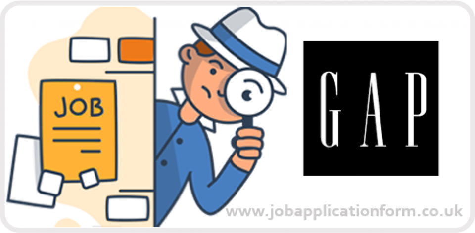 Gap Application Online PDF Form 2022 Job Applications