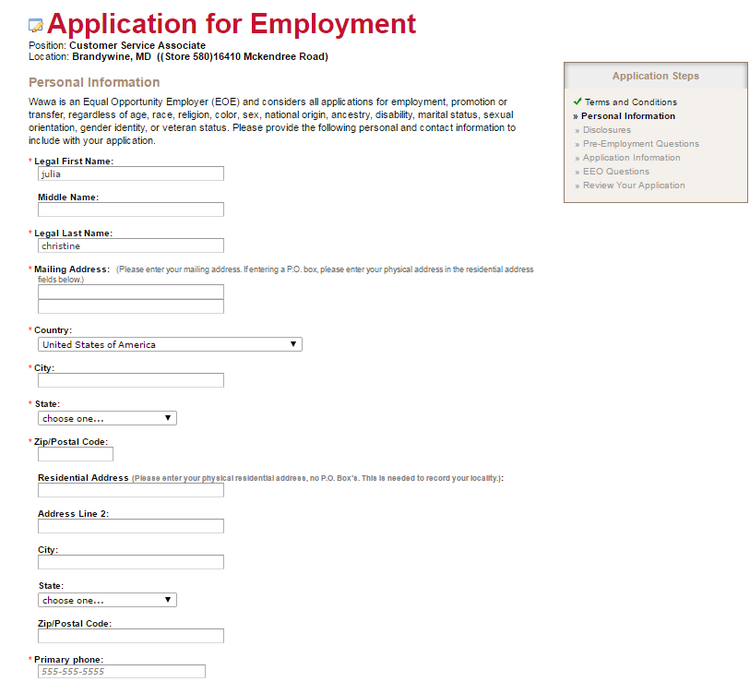 How To Apply For Wawa Jobs Online At Wawa careers