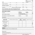 How To Fill Up Job Application Form 2022 Applicationforms