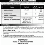 Institute Of Space Technology IST Jobs 2020 Islamabad Advertisement