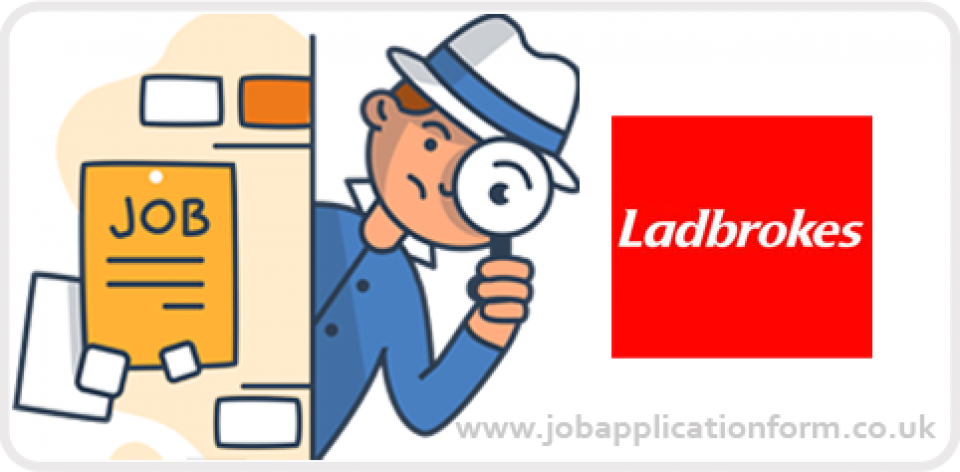 Ladbrokes Application Online PDF Form 2022 Job Applications