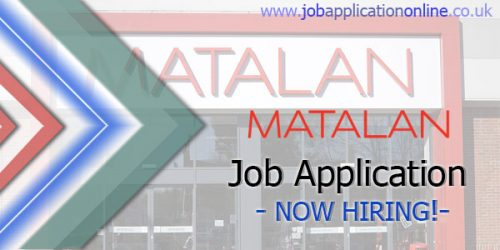 Matalan Job Application Form 2022 Career Jobs