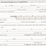 McDonalds Application PDF Print Out