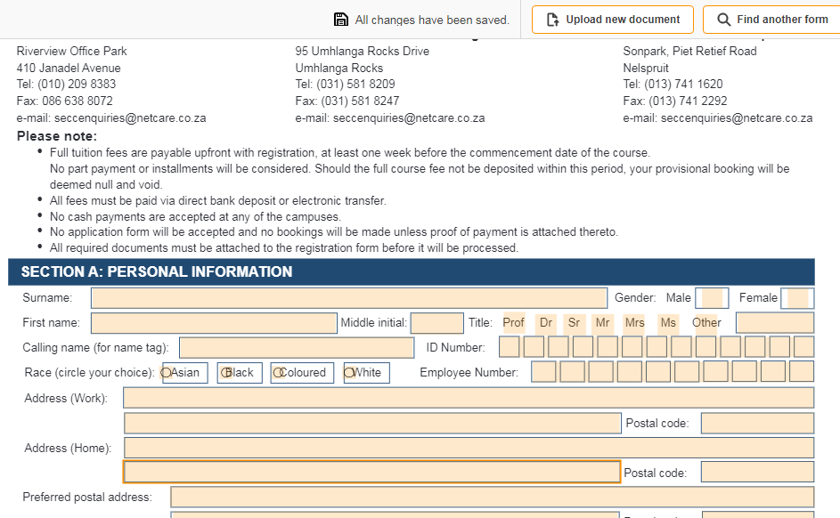 MediClinic Paramedic And Nursing Learnership Application Forms For 2022