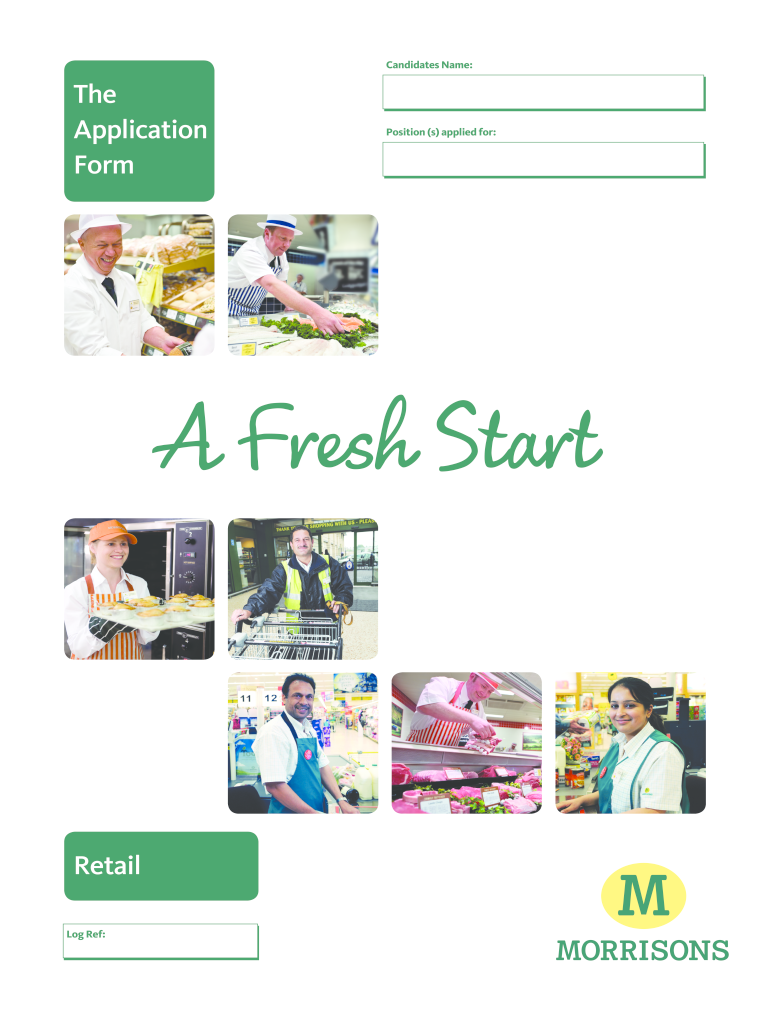 Morrisons Application Form Fill Out Sign Online DocHub
