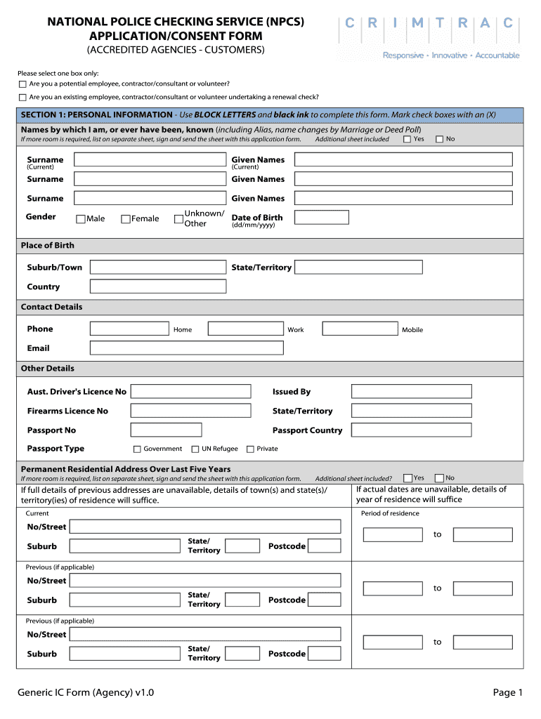 Police Form Fill Online Printable Fillable Blank PdfFiller
