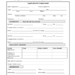 Practice Job Application Form Job Application Sample Writing An