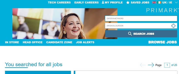 Primark Careers Apply Online For UK Jobs Application Form 2023