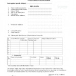 Printable Biodata Form Philippines Excel Bio Data Form Templates For