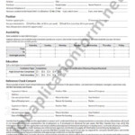 Sam s Club Application Form Printable PDF Careers Job Applications