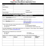 Target Job Application Form 2020 2021 Fill And Sign Printable